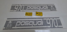 KIT ADESIVI DECALCOMANIE PASQUALI 970 PER TRATTORI AGRICOLI GOMMATI