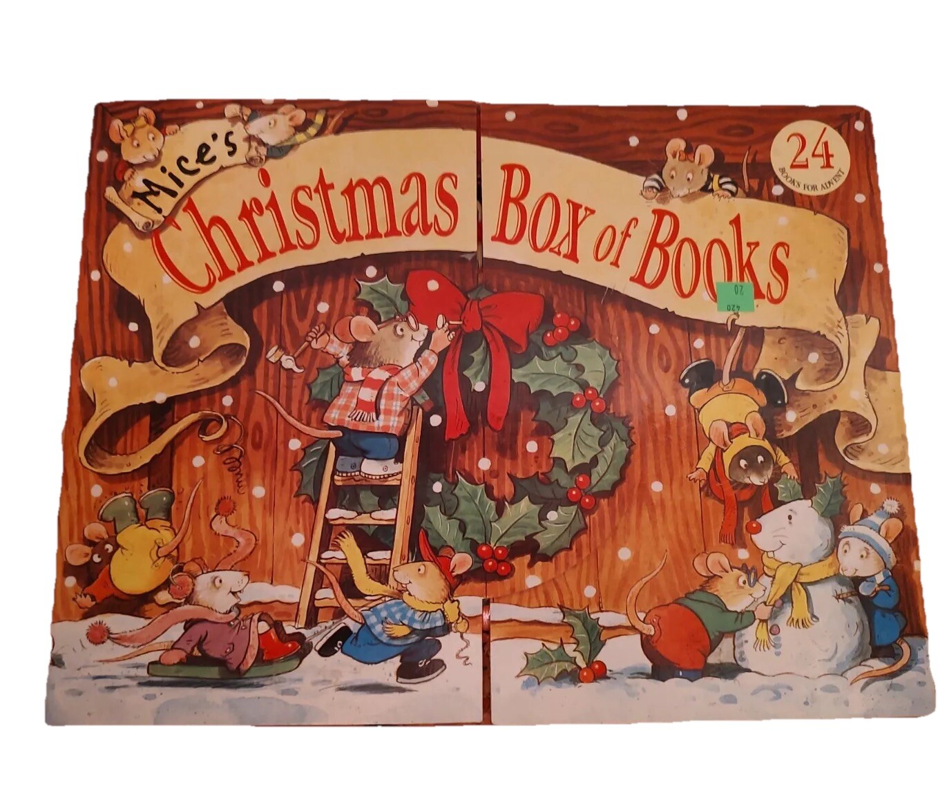 Mice's Christmas Box of Books Advent Calendar Gillian Chapman - Incomplete