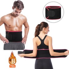 Waist Trimmer Weight Loss Wrap Stomach Fat Burner Sauna Belt Slim Trainer