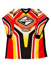 Vintage Malcolm Smith Racing MSR System Jersey Motocross Size SMALL RED USA MADE