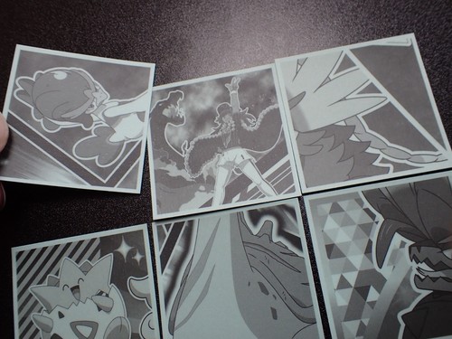 Pokemon Wafer Promo Holo Sticker x9 Charizard Koraidon Dragonite etc #4676 - Bild 8 von 12