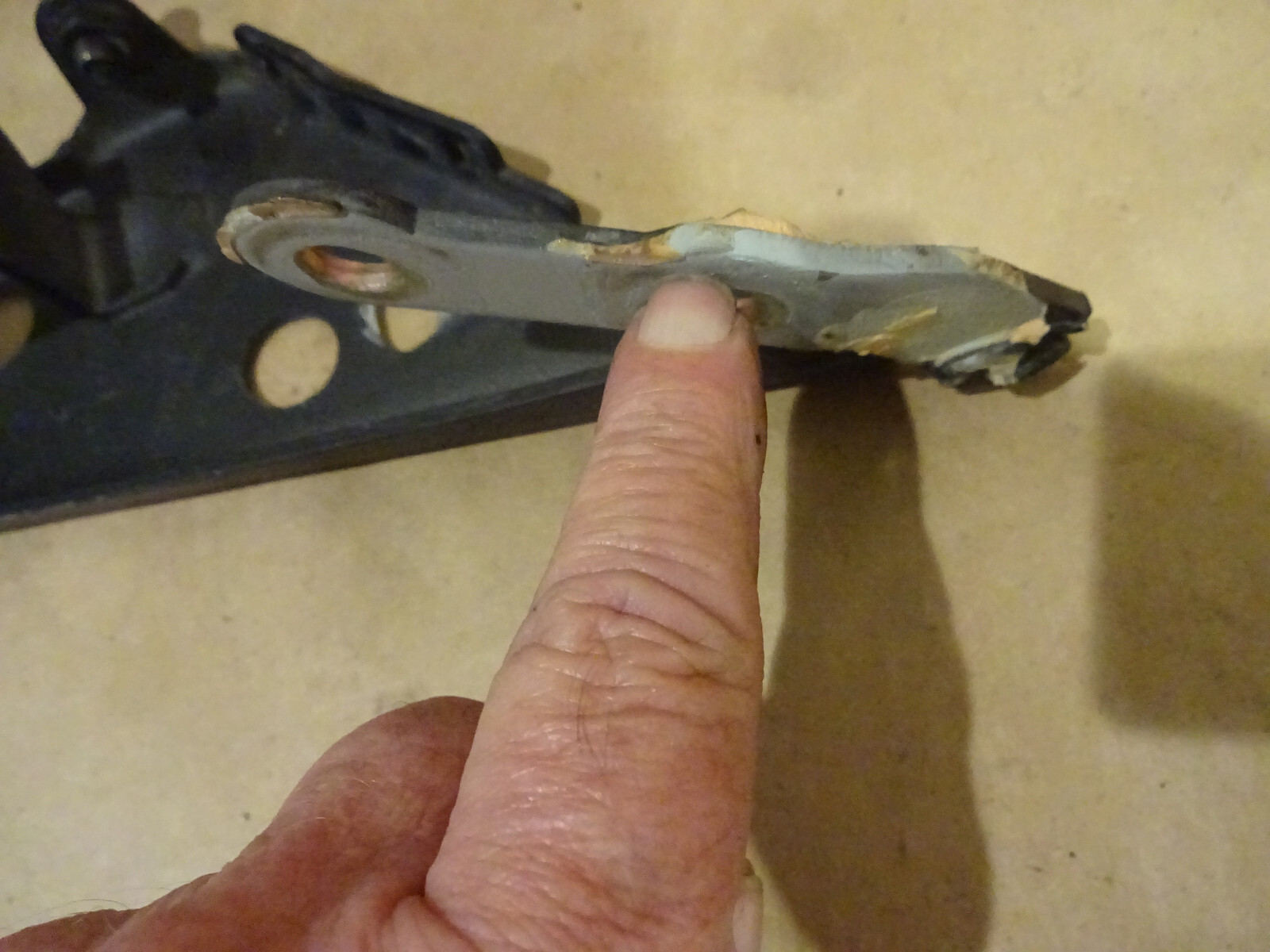 Ferrari 360 RH Front Hood Hinge P/N 65712200