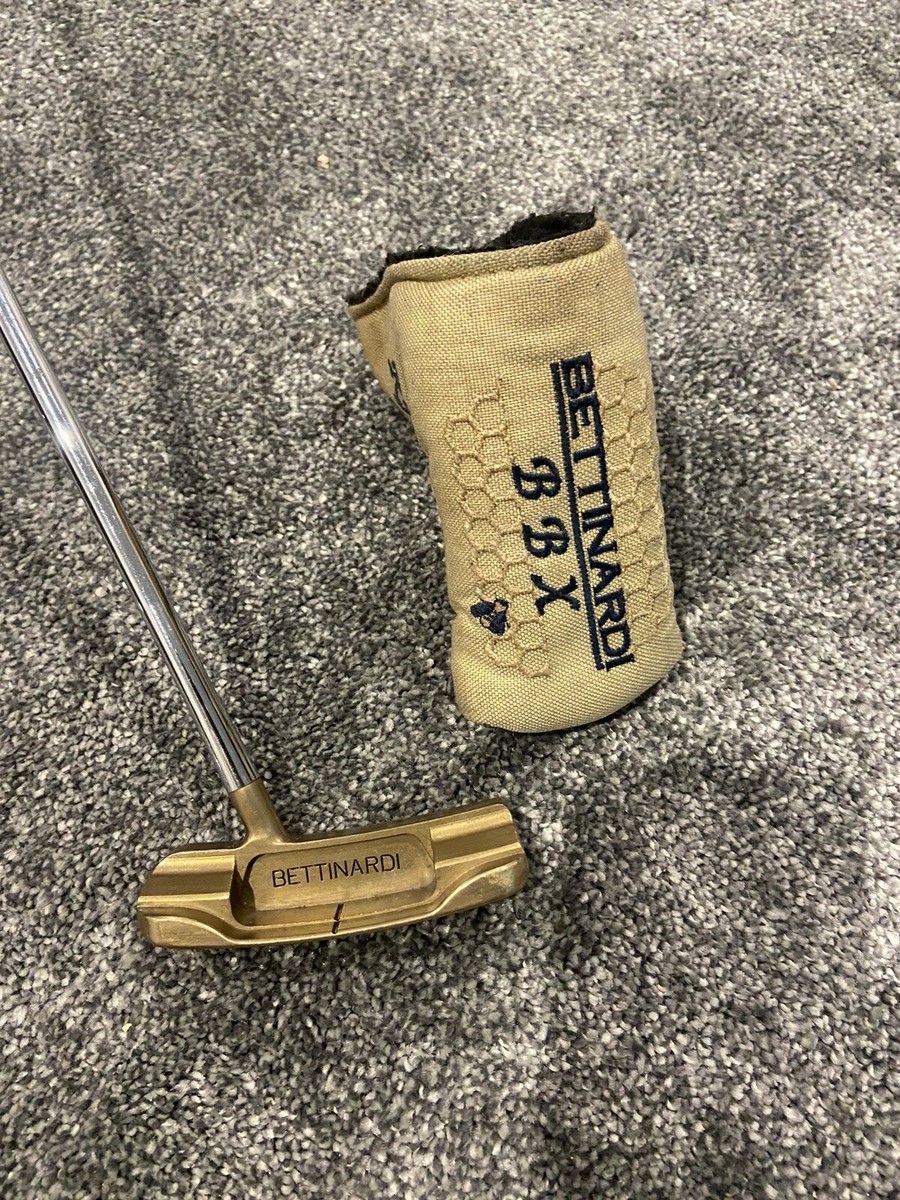 Bettinardi BBX80 Gold Milled Honeycomb Face 34” Putter Made in USA