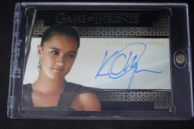 RITTENHOUSE Game of Thrones Season 7  Keisha Castle-Hughes Obara Sand Auto  Card