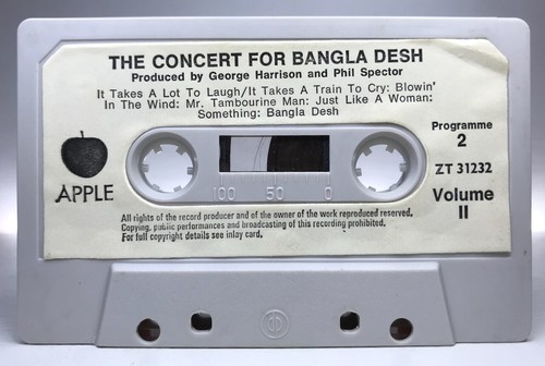 George Harrison CONCERT FOR BANGLADESH Cassettes ZT31231/2 **1ST ISSUE 1972** - Picture 14 of 16