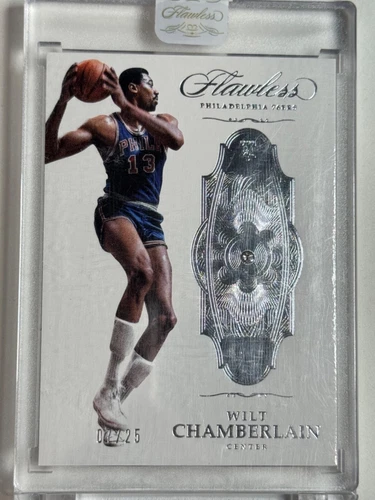 2016 Panini Flawless Diamond Gems 7/25 #13 Wilt Chamberlain Panini Encased