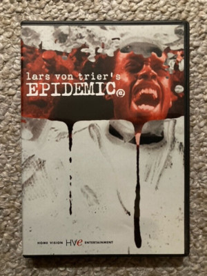 EPIDEMIC LARS VON TRIER 1987/2004 DVD HOME VISION WITH INSERT, EXCELLENT COND