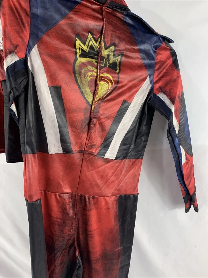 Fantasia Descendants 3 Evie pequena 4-6X saia macacão Halloween nova - Imagem 4 de 4