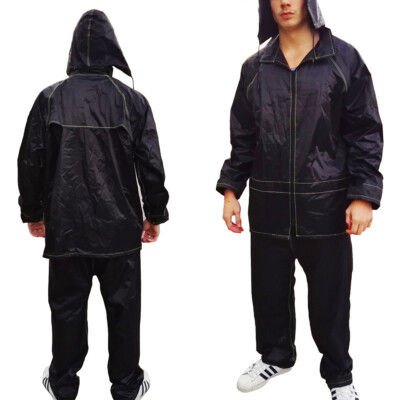 Motorrad Regenanzug Regenanzug Winddicht Komplett Jacke Und Hose + Tasche