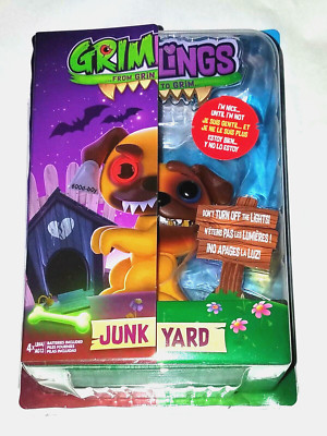 Grimlings JUNKYARD Pug Dog Interactive Animal Toy  Brand new SEALED 2019
