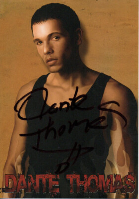 Autogramm - Dante Thomas