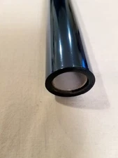 Adhesive-free Static Cling Day Privacy Solar Control Window Film Blue Silver