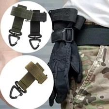 Handschuhhalter mit Karabiner - Seil Gürtel Einsatz Hobby Outdoor THW Feuerwehr 