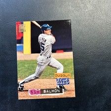 B10 1994 Stadium Club #8 Tim Salmon California Angels Golden Rainbow