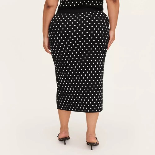 XXS XXL 1X 3X 4X | Women Mini Polka Dot Sweater Midi Skirt kate spade x Target - Picture 7 of 9