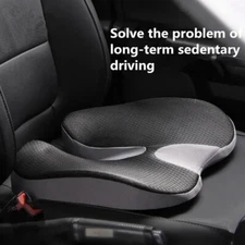 Memory Foam Prostate Cushion  Tailbone Sciatica Back Pain Relief Comfy Car Seat