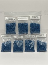 Czech Seed Beads 1oz Jewelry Making 8/0 Op Slate Blue Lot Of 7