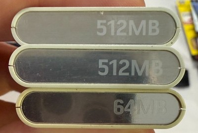 Xbox 360 Memory Unit Lot - Tested/Working - OEM, Official Microsoft 512mb, 64mb