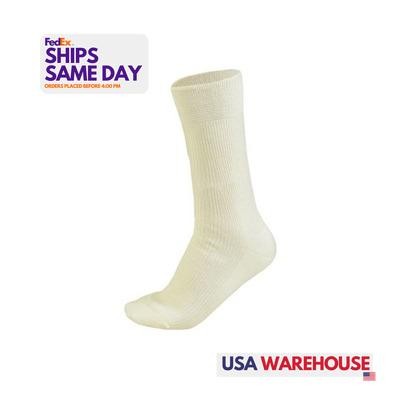 Bell Helmets BR40091, 2 Pack White Nomex Socks White Sport-Tx Small Sfi 3.3 