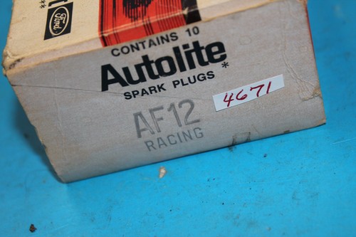 Motorcraft Ford Autolite AF12 Racing Spark Plugs Box Of 10 - Picture 2 of 7