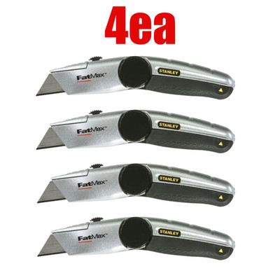 4ea Stanley 10-777 FatMax Locking Retractable Utility Knife Cutter Genuine