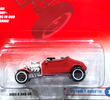 Johnny Lightning 27 1927 Ford T-roadster Retro Rods Hot Rod Collectible Car Wrrs