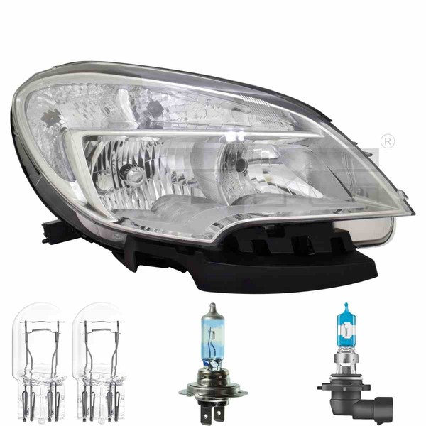 Scheinwerfer Rechts Chrom HB3/H7 FüR Opel Mokka/Mokka X J13 Inkl. Osram Lampen-image