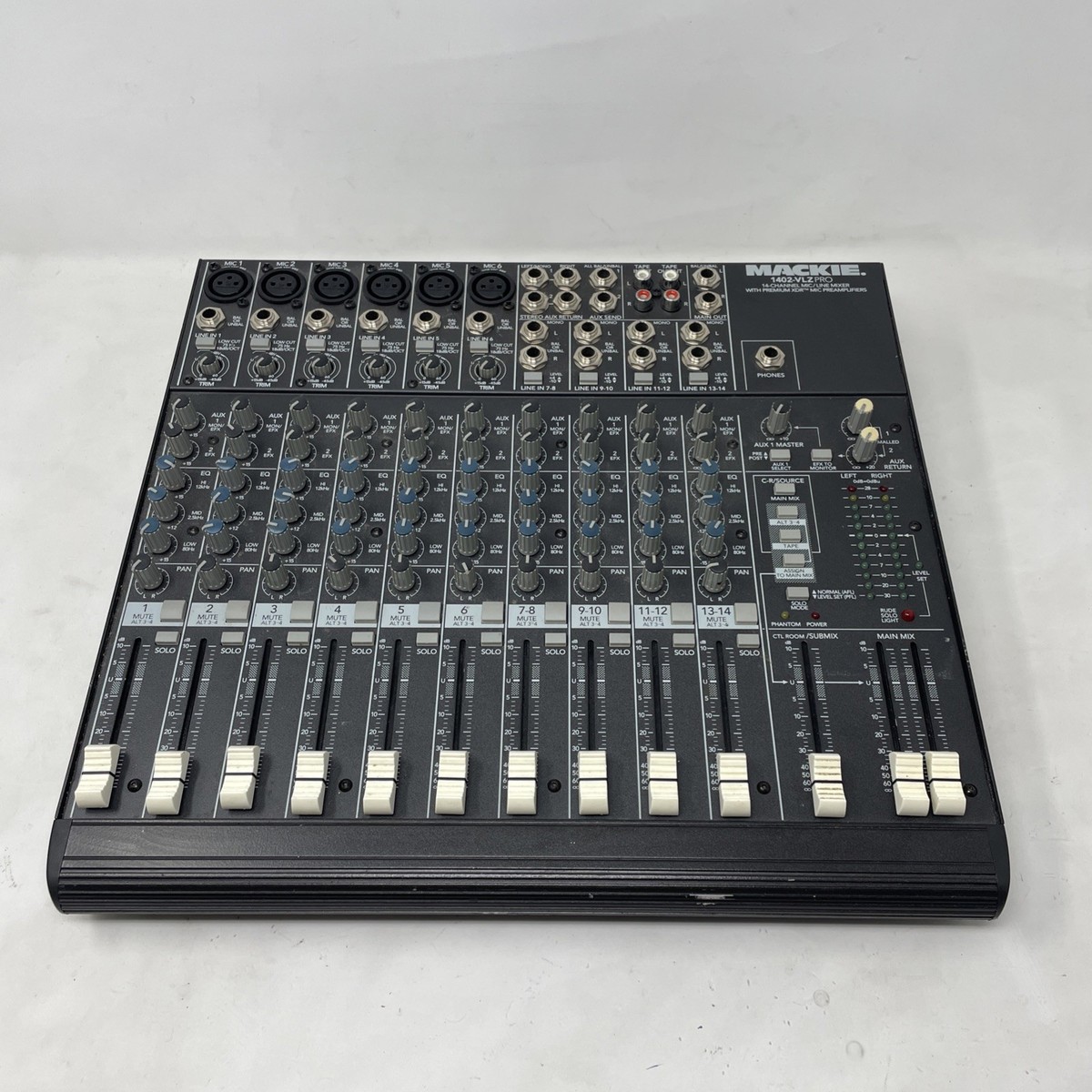 Mackie 1402-VLZ Pro 14-Channel Mic/Line Mixer for sale online | eBay