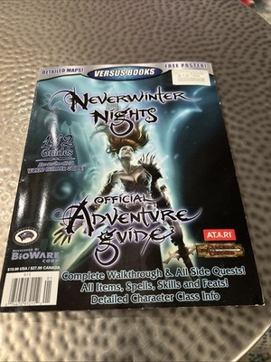 Neverwinter Nights (PC) Versus Books Adventure Strategy Guide With Poster - 2002