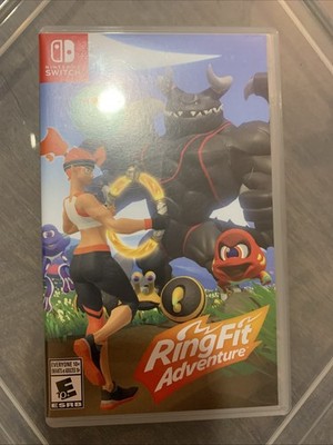 Ring Fit Adventure (Nintendo Switch) Video Game in Case - No Ring or Strap