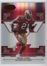 2006 Leaf Certified Materials Mirror Red 43/100 Frank Gore #126 9bp