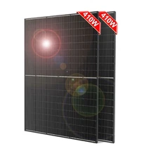 Dokio 400w 2pcs High Efficiency Monocrystalline Solar Panel for Home/Caravan/RV