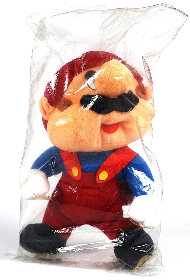 Peluche Super Mario 10 pulgadas y 15 pulgadas de Bienengraeber (década de 1990) - ¡Artículo de coleccionista raro! Foto 3 de 4