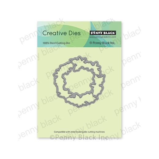 Penny Black Creative Cutting Dies - Holly Circle Cut Out 51-679