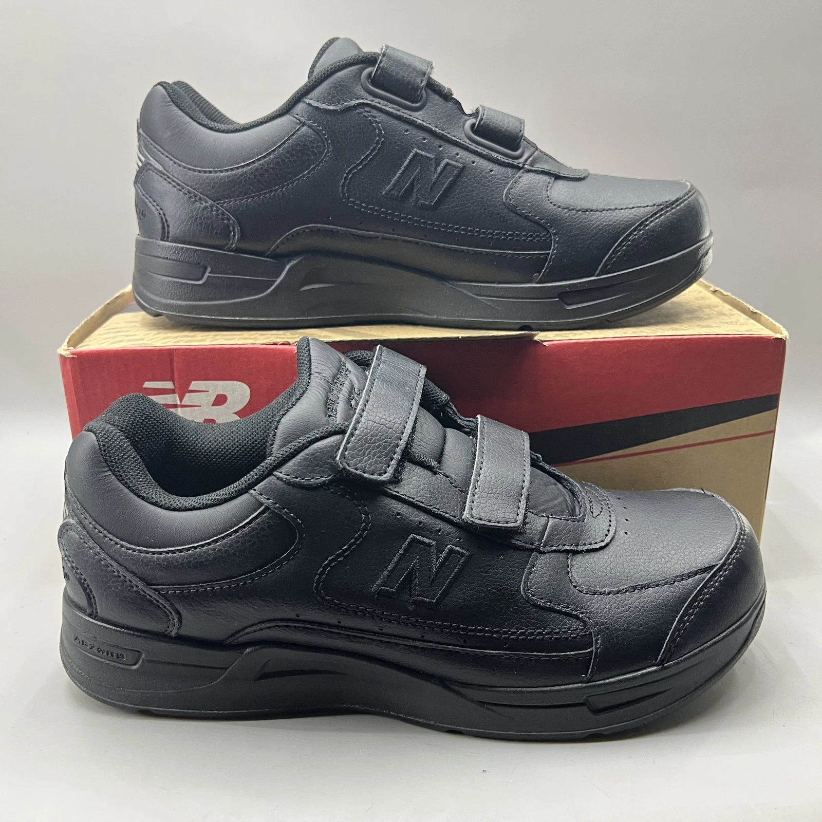 Scarpe New Balance 576 donna misura 9 5 EE larghe nere comode da passeggio sneakers basse