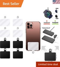 Sleek 8-Pack Phone Tether Tabs - Secure Your Phone with Stylish Lanyard Options