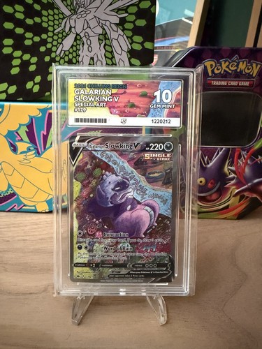 Galarian Slowking V graded ACE 10 for sale on eBay