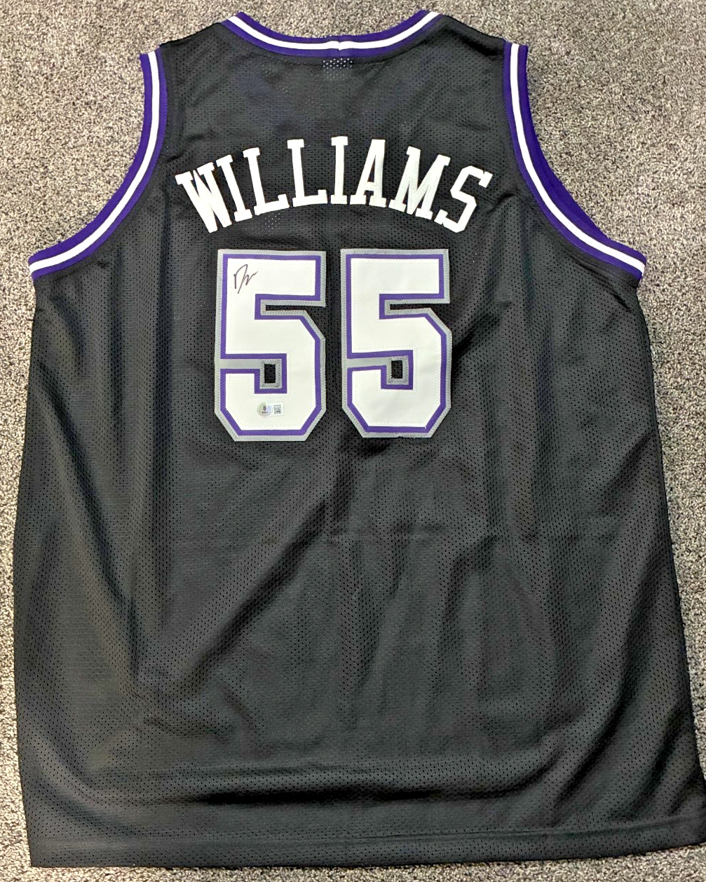 Jason Williams Autographed Signed Sacramento Kings / Sacramento Black Basketball Jersey-Beckett COA 