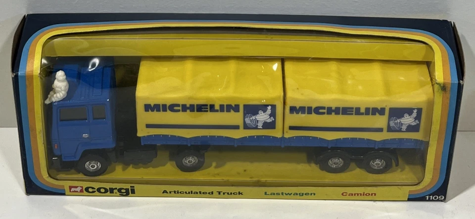 1979 Corgi 1109 Diecast Ford Articulated Truck Michelin Man Tires - Image 2 of 4