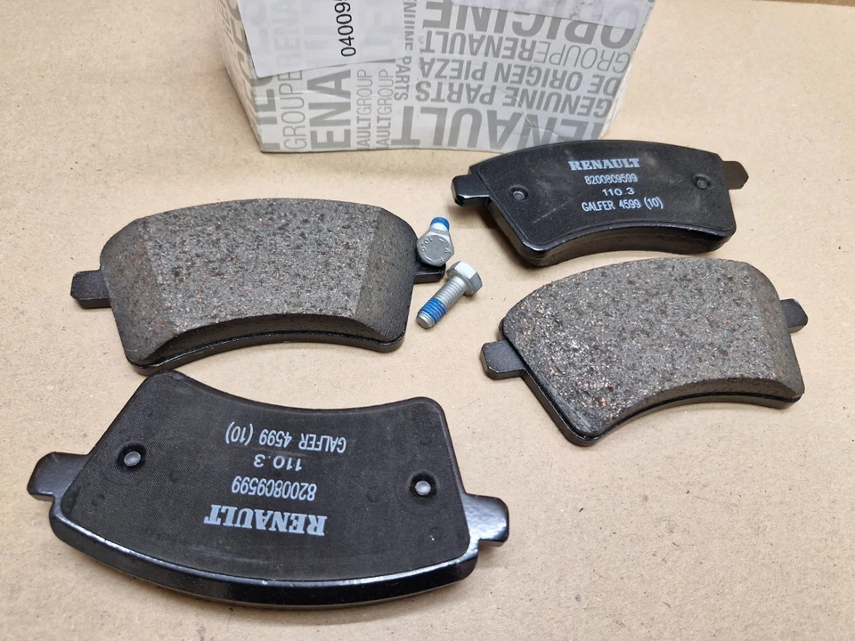 Комплект передних тормозных колодок Renault Kangoo Mk2 2008-on 410601334R подлинный НОВЫЙ - Изображение 4 из 4