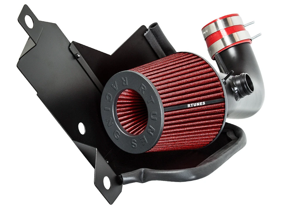 Kit de admisión de aire frío RTunes + protector térmico para VW Golf GTi R 1.8T 2.0T 2015-2020 Foto 2 de 4