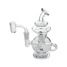 MJ Arsenal -  Mini Jig Mini Water Pipe, Handcrafted Borosilicate Glass
