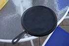 Vtg WAGNER WARE Sidney -0- 1109 D Round Griddle Cast Iron Skillet