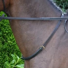 Hy Leather Neck Strap - Safety Handle! - Black or Brown