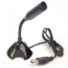 Driver Free USB Microphone for Home Office Conference Use Black