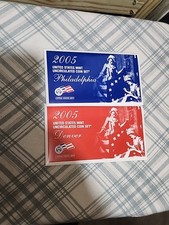 2005 United States Uncirculated Mint Set Philadelphia And Denver With COA