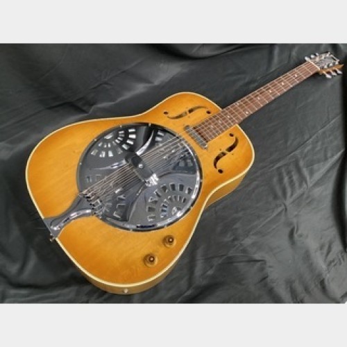 Greco D-80P Resonator Guitar 1988 Vintage Sunburst MIJ Fujigen Lipstick PU 3.3kg