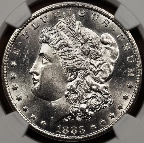 1883-CC Morgan, NGC MS62, blast white, affordable DKRC's DOLLAR DEAL WEDNESDAY!!