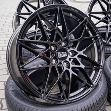 19 Zoll Alufelgen B2 f&uuml;r Mercedes GLA GLA45 AMG GLK ET45 5x112 ABE Schwarz