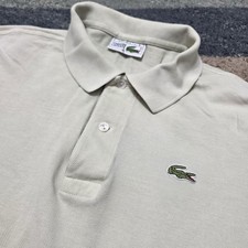 Lacoste Classic Fit Polo Shirt Men s 6 Mint Green Short Sleeve Made In Spain